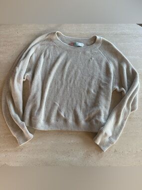 Free People Beach cream sweater size small